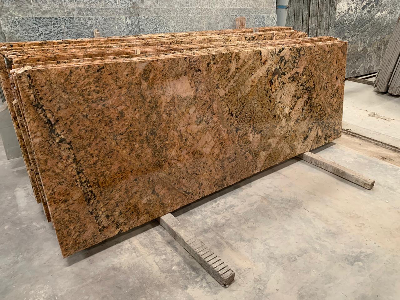Natural Granite Slabs and Tiles Exporter India